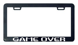 Game Over Jugador Gaming Vídeo Licencia Placa Marco Soporte - £4.68 GBP