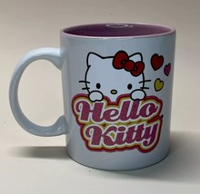 Hello Kitty Pink and White 20 oz  Sanrio Ceramic Mug / Cup - £5.13 GBP