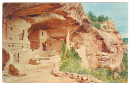 Vtg Postcard-Balcony House Ruin-Mesa Verde National Park CO-Chrome-CO3 - £1.65 GBP