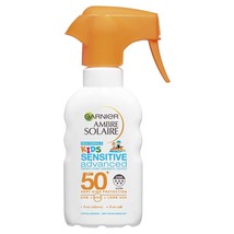 Garnier Ambre Solaire KIDS Sensitive SPF 50 Sunscreen spray 300ml FREE SHIP - £25.16 GBP