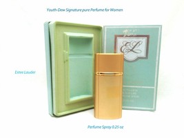 Youth Dew Signature by Estee Lauder Pure Perfume Spray 0.25 oz. (USED) in Box - £46.68 GBP
