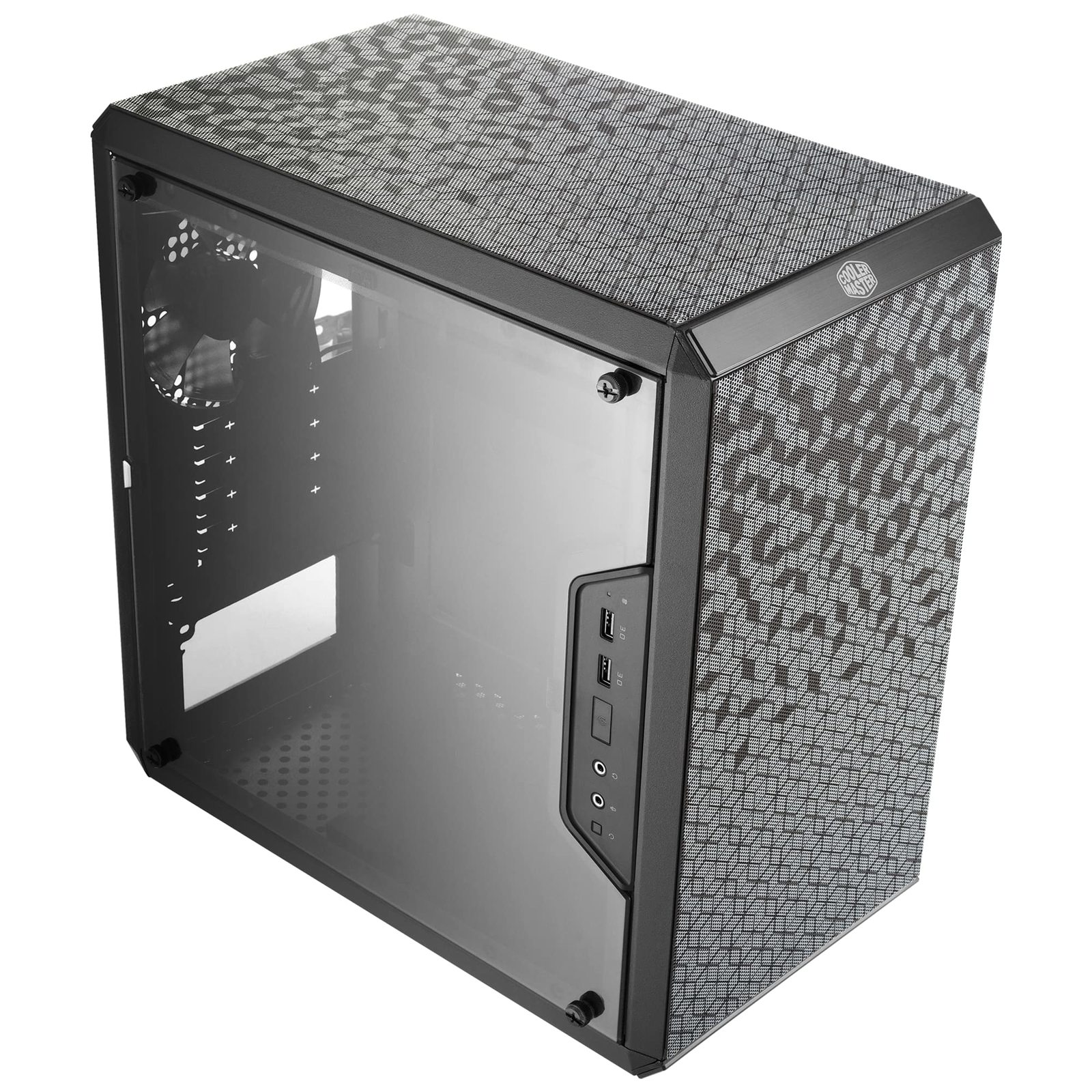Cooler Master Q300L V2 Micro-ATX Tower, Magnetic Patterned Dust Filter, ... - $105.83
