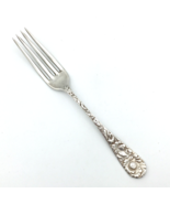 WALLACE Poppy silver-plated dinner fork - 1934 floral flatware replaceme... - £23.53 GBP