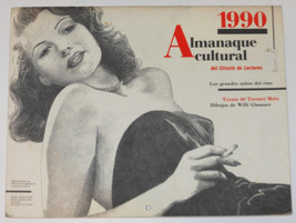 1990 Almanac Cultural Large Myths Del Film Por Terenci Moix Rita Hayworth - £5.09 GBP