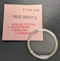 Genuine NEW Bulova Accutron 7783 Watch Crystal Armored Ring Part# 7783AW - £19.38 GBP