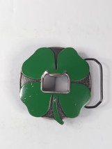 Kalan Shamrock Four 4 Leaf Clover Luck of the Irish Belt Buckle St Patricks Day  - £11.18 GBP