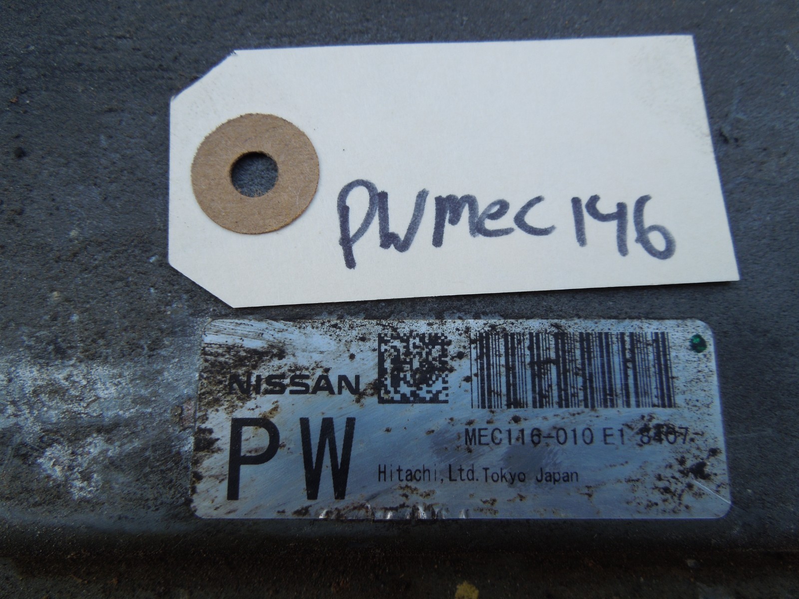 2009 Nissan Murano 3.5 engine computer ECM ECU mec116-010 e1 Hitachi PW OEM Item image 2