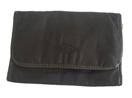 Vintage 1980s Oscar De La Renta Roll-Up Cosmetics/Jewelry Bag - £11.65 GBP