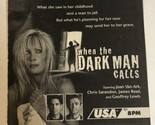 When The Dark Man Calls Tv Guide Print Ad Joan Van Ark Chris Sarandon TPA8 - $5.93