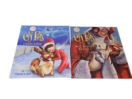 2 Elf Pets Hardcover Books A Saint Bernard Tradition / A Reindeer Tradition - £8.56 GBP