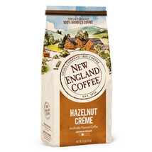 NEW ENGLAND COFFEE HAZELNUT CREME GROUND COFFEE 11OZ - $14.74