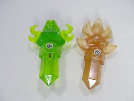 Skylanders TrapTeam Tech Scepter Factory Flower Crystal &amp;Life Torch Gree... - $18.00