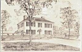 Postcard Massachusetts Sturbridge The Salem Towne House Built 1796 5.5 x 3.5&quot; - £4.68 GBP