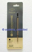 Parker M Systemark Ball Point Pen Refill Medium Point Black Ink Folio Ba... - £3.95 GBP