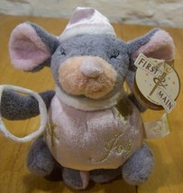 First &amp; Main Heavenly Hangup Mouse 8&quot; Joy Stuffed Animal New - £12.00 GBP