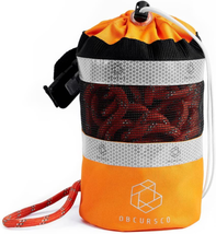 Obcursco Throw Bags for Water Rescue with 70Ft Reflective Throw Rope, Floating T - £34.92 GBP