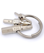 Keychain Allen Hex Wrench Key Bit -Metric Tiny Multi-Tool 2/2.5/3/4/5/6 mm - $17.81