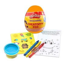 Lot of 2 PLAY-DOH modeling compound Art &amp; Activity JUMBO CREATIVITY EGGS... - £15.55 GBP