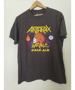 2018 ORIGINAL ANTHRAX WAR DANCE PALE ALE Beer BAND T SHIRT Size Medium N... - $20.50 CAD