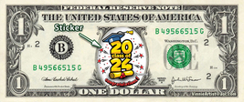 Class of 2024 on REAL Dollar Bill Cash Money Collectible Graduation Part... - $8.88
