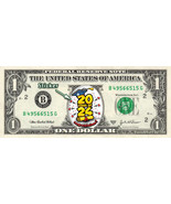 Class of 2025 on REAL Dollar Bill Cash Money Collectible Graduation Part... - €7,64 EUR
