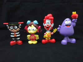 McDonald&#39;s Vintage Toy - McDonaldland Character Bubble Head Figures Set ... - £43.39 GBP