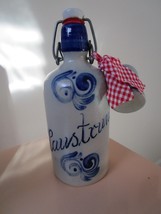 Hk Haustrunk German Airtight Ceramic Bottle With Cup 9&quot; Original - £97.31 GBP