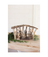 Kalalou 19.5 x 9 x 12 in. Driftwood Nativity - $256.30 CAD