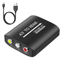 Av To Hdmi Converter, Av To Hdmi Adapter Support 720P/1080P For Ps1/Ps2/Ps3/Xbox - £15.17 GBP