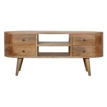 Rounded Entertainment Unit - $444.00