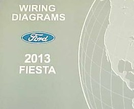 2013 Ford Fiesta Électrique Diagramme Câblage Dépannage Atelier Manuel E... - £18.76 GBP