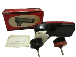 Vintage Battery Powered Apex Shoe Brush Polisher - £30.59 GBP