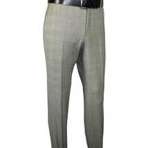 Men Suit BERLUSCONI Turkey Italian Wool 180's Glenn Plaid K167-06 Black White image 11