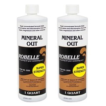 Robelle 2550-02 Mineral Out Stain Remover for Swimming Pools, 1-Quart, 2... - £37.79 GBP