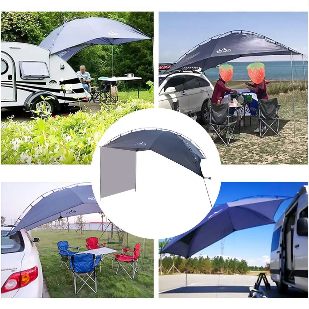 SUV Car Awning Tent - Outdoor Sun Shelter for Camping and Events - £203.01 GBP