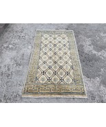 Afghan Khotan Hand-Knotted Wool Rug - 3x5 Oriental Area Rug - $6,041.86 MXN