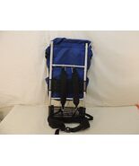 Custom Aluminum Frame Hiking, Camping, Outdoors, Backpack Blue Multi Pocket - $63.35