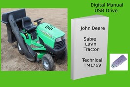 John Deere Sabre Lawn Tractor Technical Manual See Description For Models - £18.65 GBP