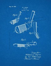 Golf Club Patent Print - Blueprint - $7.95+