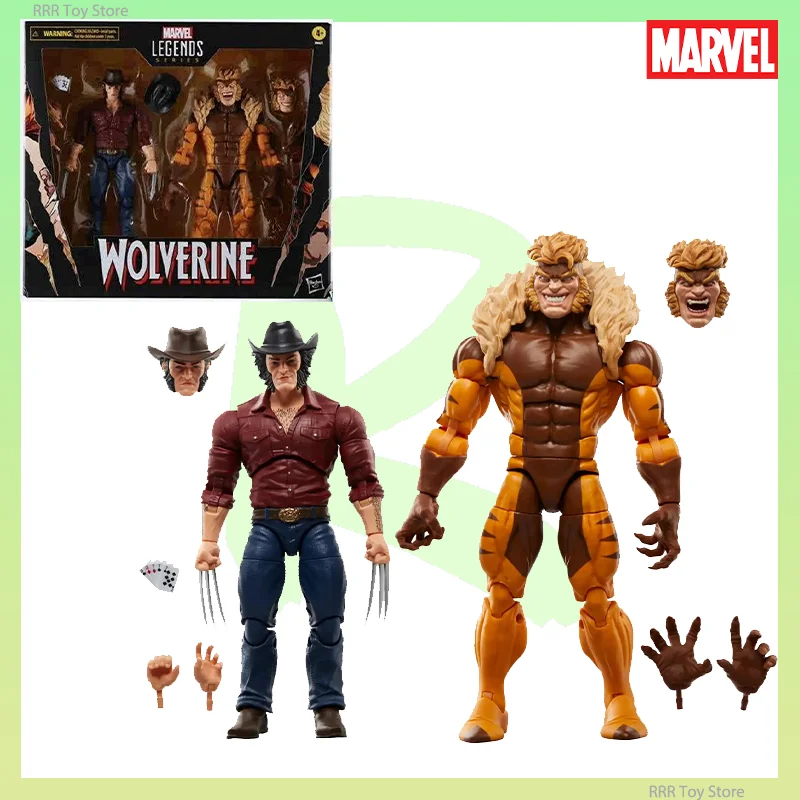 Original Marvel Legends Series Wolverine Action Figures 6 Inch 50th Anniversary - £96.10 GBP+
