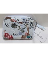 Vera Bradley RFID Petite Zip-Around Wallet MERRY MISCHIEF SNOW DAY wild ... - $54.26