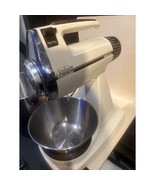 Vintage Sunbeam Mixmaster 12 Speed Stand Mixer 2 Bowls Hooks Mixers Test... - $59.39