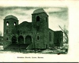 Christian Church Lyons Kansas KS UNP Unused UDB Postcard D9 - $6.88