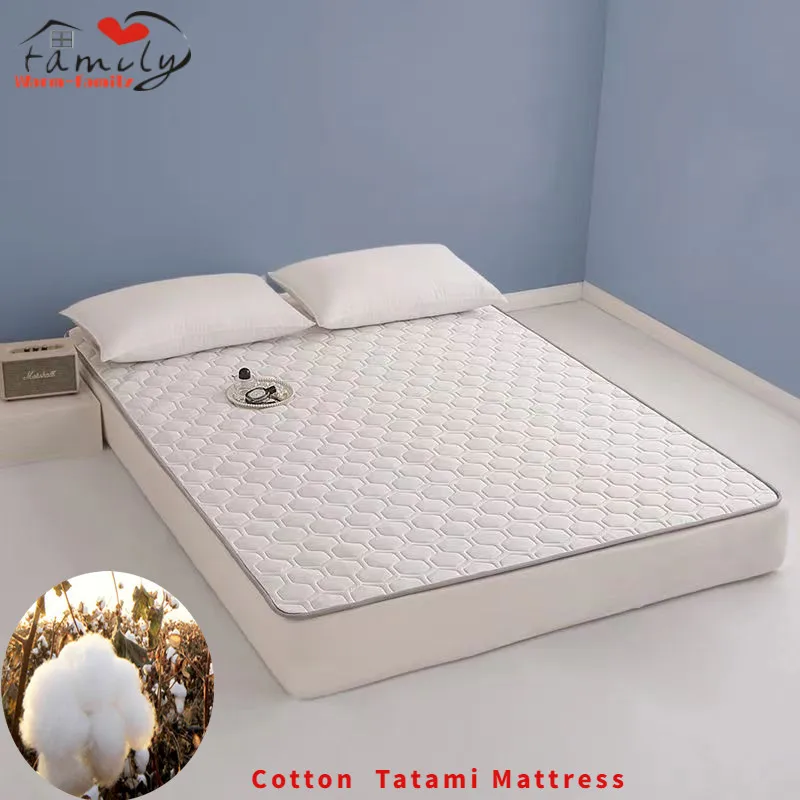 Foldable Bed Mattresses Comfortable Breathable Tatami Mat Queen King Size Mats - £21.31 GBP+