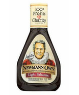 Newman&#39;s Own Light Balsamic Vinaigrette Salad Dressing, 16 oz, Case of 6... - £42.35 GBP