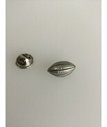 Rugby Ball  Pewter Lapel Pin Badge Handmade In UK - $7.50