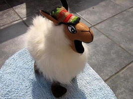 Fur Lama original from Peru, figure and soft toy - $64.00