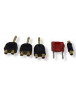Gold Plated Adapter Y Splitter Female Male Stereo Plug Audio RadioShack ... - £7.63 GBP