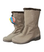 Chromatics Totes Womens Taupe Waterproof Mid Calf Zip Snow Boots Size 9 ... - £15.02 GBP