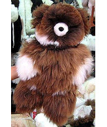 Fur teddy bear made of pure Babyalpaca fur  - $77.00